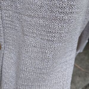 J. Jill Women's Heathered Cardigan in Soft Gray